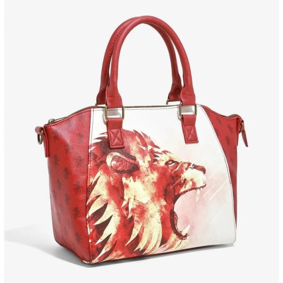 Harry Potter Gryffindor Loungefly Satchel Purse - Picture 3 of 4